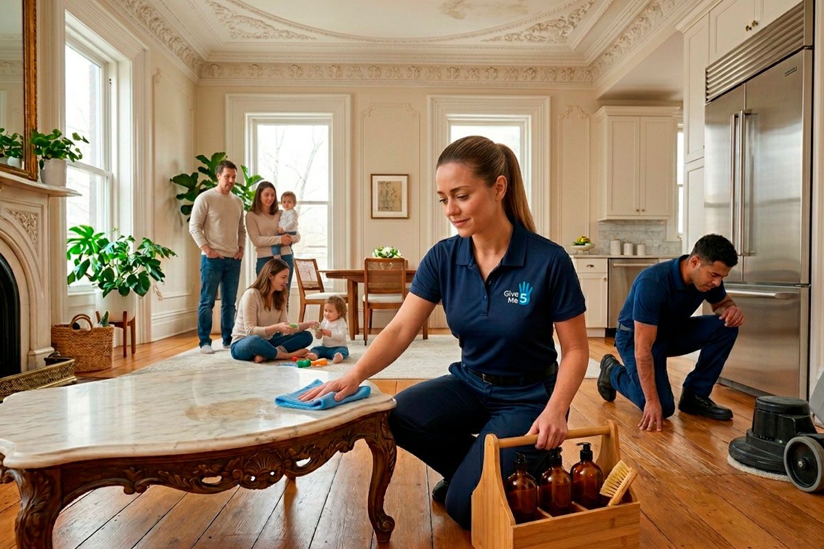 cleaning services for old houses