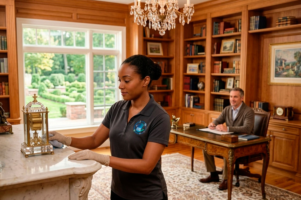 The value of a trustworthy cleaning person