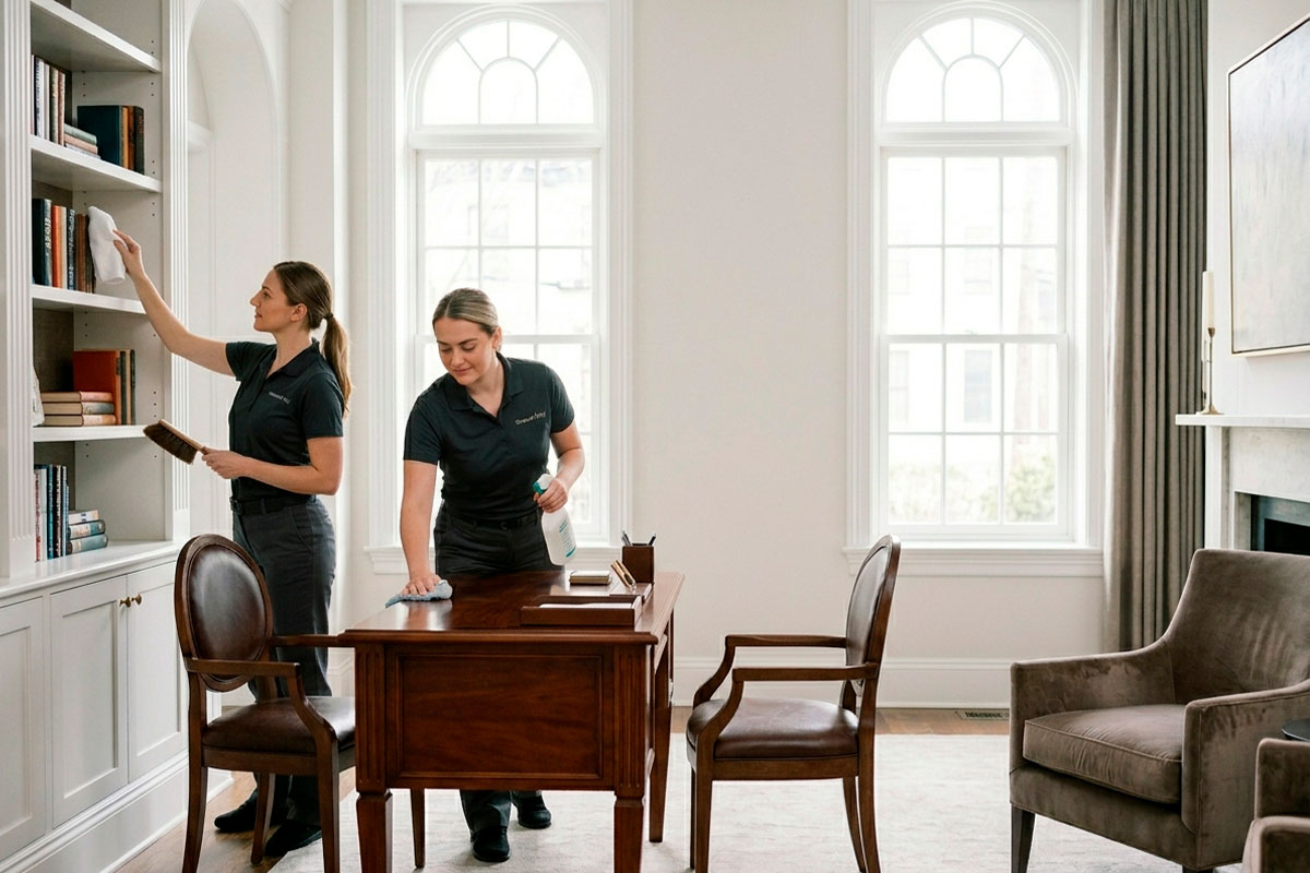 home and office cleaning crew