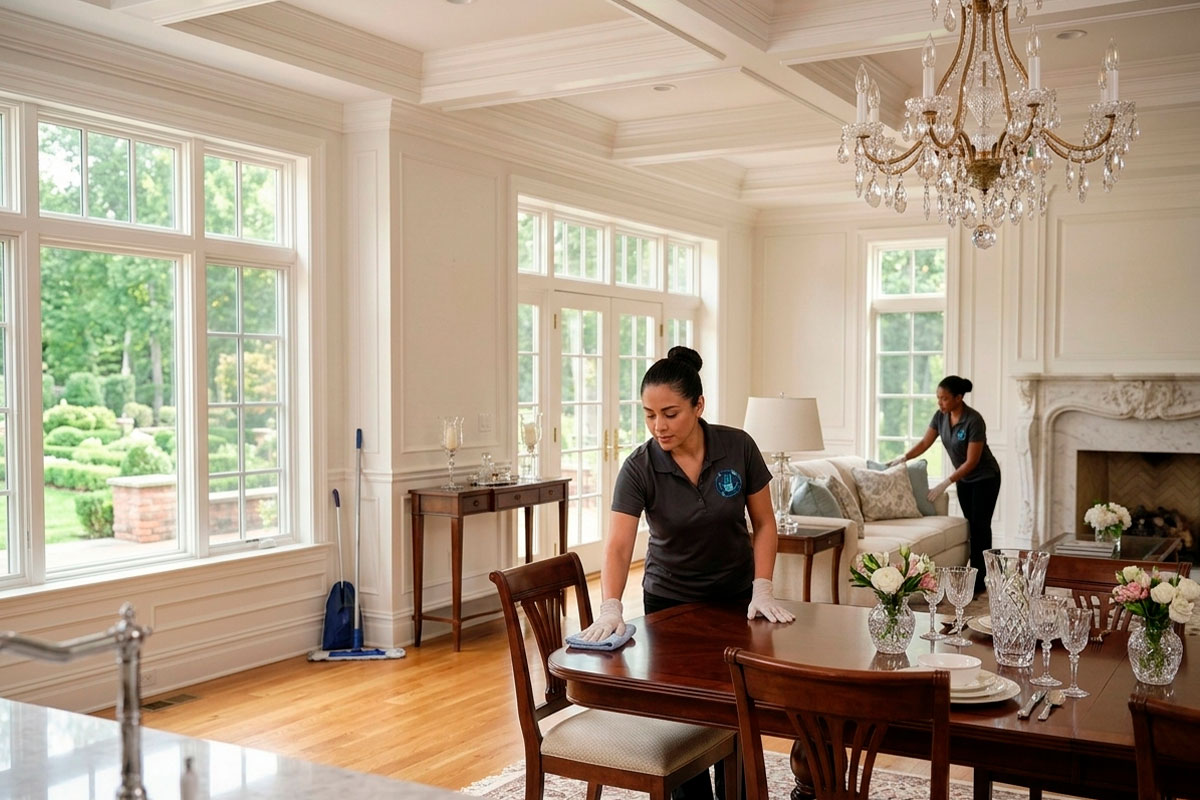 professional staging cleanup