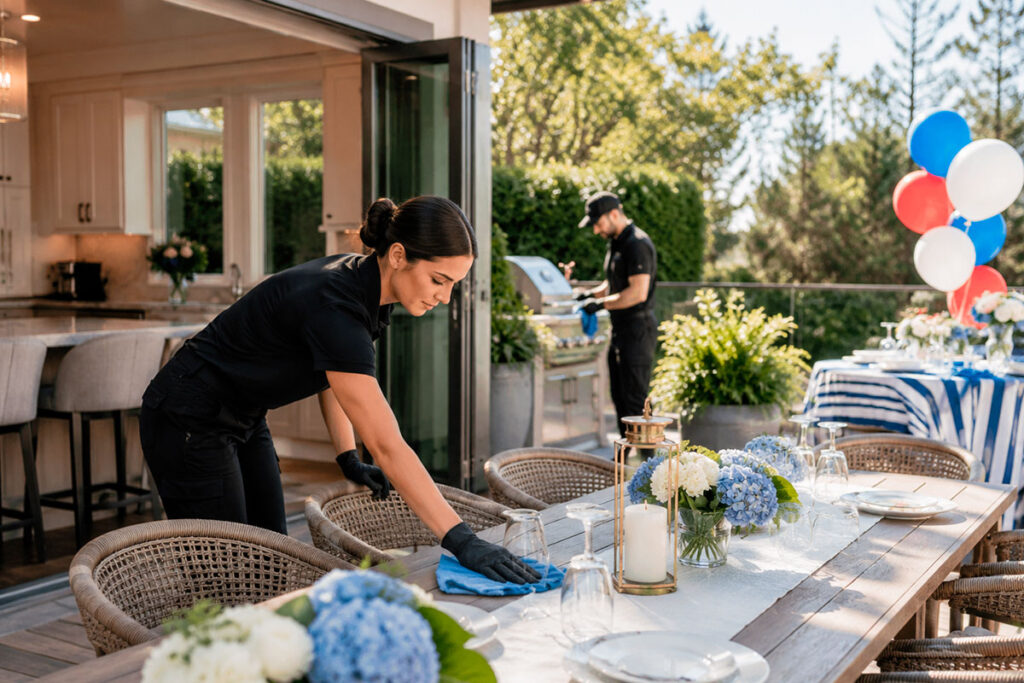 Preparing home for summer guests