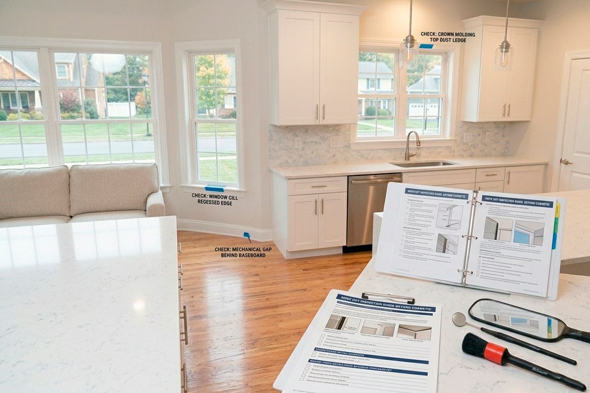 guide on how to clean for a move out