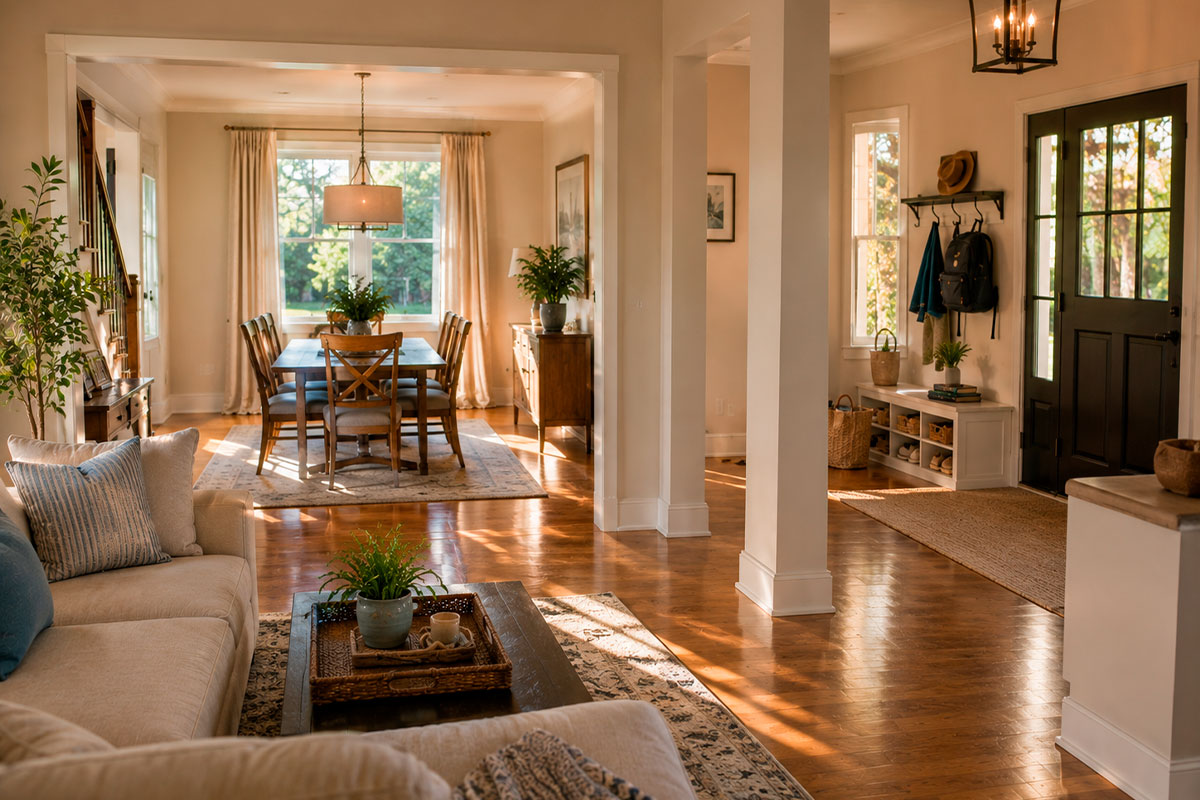 Preparing a Monmouth County, NJ home for the fall season with recurring cleaning