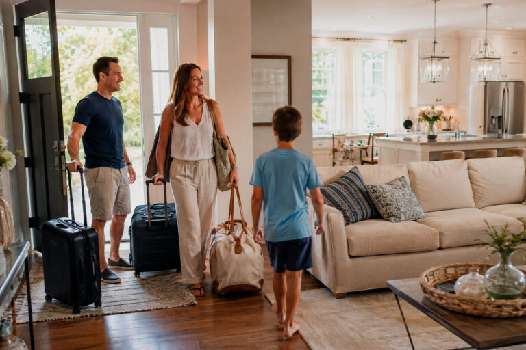 Returning home from vacation to a clean and refreshed house in Monmouth County