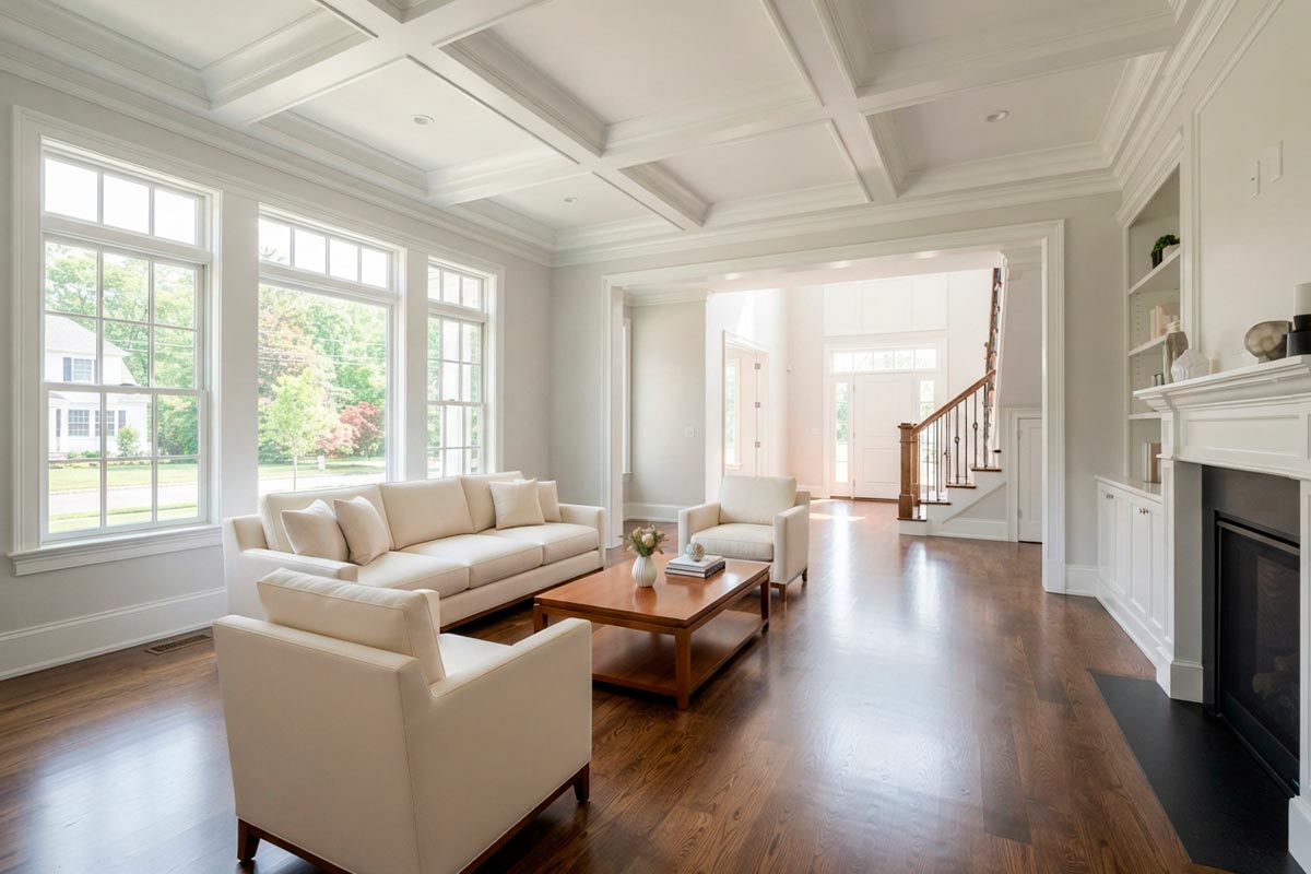 Clean home interior prepared for listing photography and buyer showings